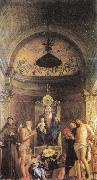 Gentile Bellini Sacra Conversazione oil painting